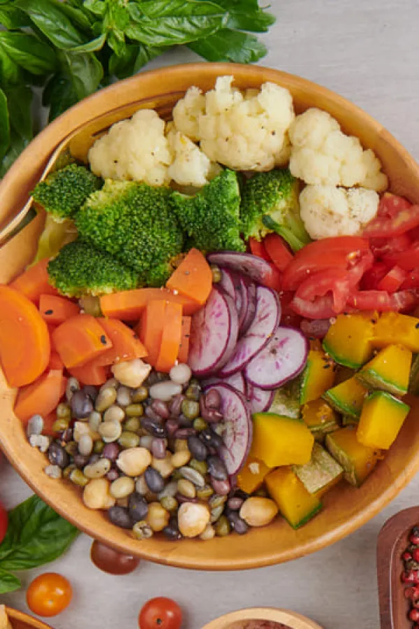 healthy balanced vegetarian food top view (1) (2)