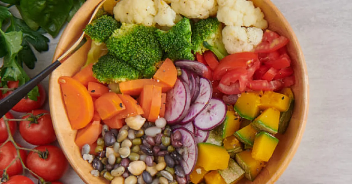 healthy balanced vegetarian food top view (1) (2)